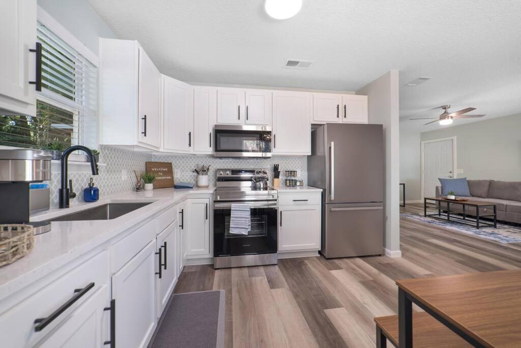 New Modern Bungalow Close To Downtown! Fully Fenced Yard St. Augustine Exteriér fotografie