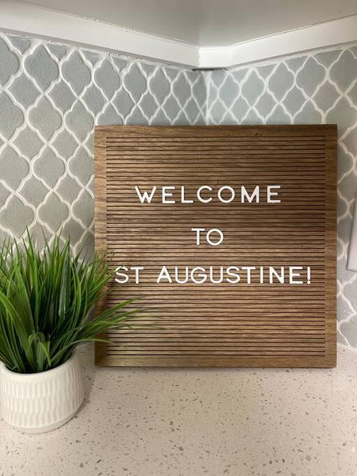 New Modern Bungalow Close To Downtown! Fully Fenced Yard St. Augustine Exteriér fotografie